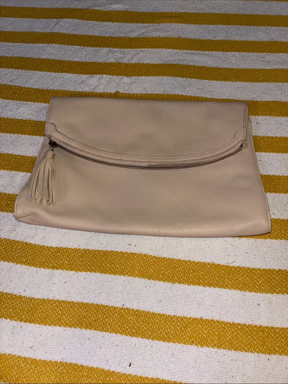 Express Envelope Tassel Clutch